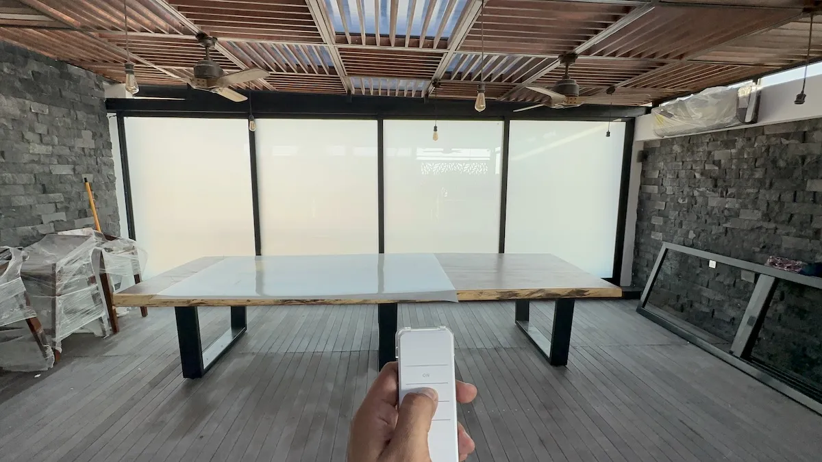 Proyecto Proyecto Terraza Residencial Smart Film - Smart Film (PDLC) - Foto 12