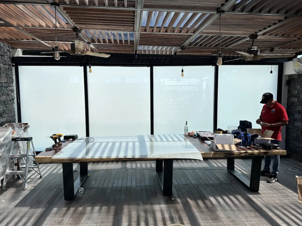 Proyecto Proyecto Terraza Residencial Smart Film - Smart Film (PDLC) - Foto 4